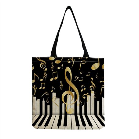 ZALHIN Sacs D'éPicerie RéUtilisables à Motif de Musique