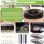 Rebirthcare Kit Pièces accessoires pour iRobot pour Roomba Aspirateur Serie 800 900 850 860 861 865 866 870 871 875 876 880 886 