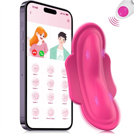 Wearable Vibromasseurs Sex Toýs Femme Clitoridien Puissant à Distance Oeuf Bullet Bluetooth Vibrateur Télécommandé avec10 Modes