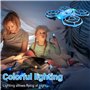 Fileeyn Mini Drone pour Enfants, avec Caméra HD 1080p, Contrôlable via App RC Quadcopter avec Lumières LED, Protection d'hélice