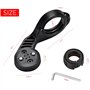 Support Guidon GPS Compatible avec Garmin Edge Bike Computer Support de Cintre VTT - Support Guidon de vélo pour GPS Vélo de Mon