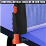 Ensemble de tennis de table, 2 raquettes de tennis de table avec 4 balles de tennis de table et 1 sac, filet de ping-pong, set d