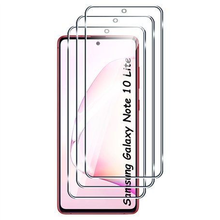 Fyqzio [3 Pièces Verre Trempé Pour Samsung Galaxy Note 10 Lite