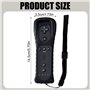 Télécommande Wii: manette de jeu manette Wii télécommande sans fil connexion capteur de mouvement manette de jeu de remplacement