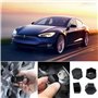 Tesla Kit d'enjoliveurs avec logo Tesla pour Tesla Model 3, modèle Y, modèle S, modèle X