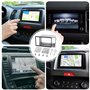 Cadre de montage universel pour radio de voiture 2DIN - Double cadre en métal - Support de montage fascia - Pour autoradio doubl