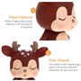 SUPVOX Tirelires CréAtive En Forme De Cerf Pour Enfants - Tirelires Cartoon DéCorative En Plastique - IdéAl Pour Cadeaux D'Anniv