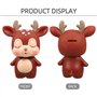 SUPVOX Tirelires CréAtive En Forme De Cerf Pour Enfants - Tirelires Cartoon DéCorative En Plastique - IdéAl Pour Cadeaux D'Anniv