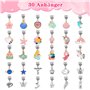 WEVOL Cadeau Fille 5-13 Ans Enfant Jouet Bijoux DIY Charms Bracelet Kit Fabrication Idée Cadeau 5 6 7 8 9 10 11 12 13 Ans Cadeau