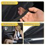 Lot de 2 Pare soleil voiture,Chaussette voiture soleil,Pare soleil voiture bébé,Protection soleil voiture pour la plupart de voi