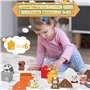 Joozmui Animaux Jouet Enfant 3 Ans, Jouet Bebe 3 Ans Jeux Educatif Montessori Jouet Bebe 36 Mois Jouet Fille 3 Ans Cadeau Bebe 3