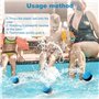 mizikuu Balle Rebondissante d'eau, 3 Pcs Balles à Eau en Lycra Bombes à Eau pour Enfants Adolescents Adultes Famille Piscine Pla