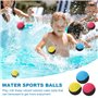 mizikuu Balle Rebondissante d'eau, 3 Pcs Balles à Eau en Lycra Bombes à Eau pour Enfants Adolescents Adultes Famille Piscine Pla