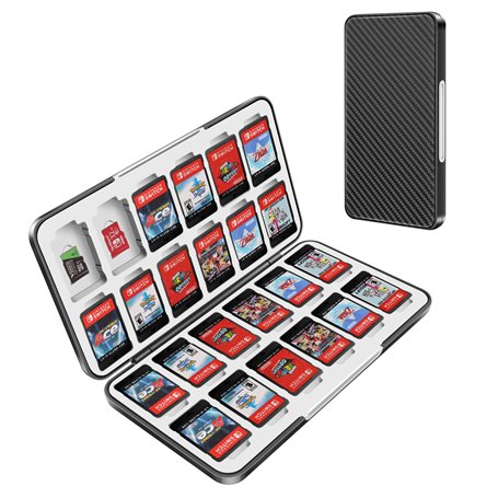 OLDZHU Boite de Rangement Jeux Switch pour Nintendo Switch