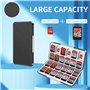 OLDZHU Boite de Rangement Jeux Switch pour Nintendo Switch,éTui De Rangement pour Carte de Jeu Portable avec 24 Emplacements pou