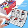 OLDZHU Boite de Rangement Jeux Switch pour Nintendo Switch,éTui De Rangement pour Carte de Jeu Portable avec 24 Emplacements pou