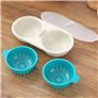 2 tasses Pocheur doeufs micro-ondes