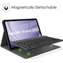 Nanhent Clavier Coque pour Samsung Galaxy Tab A9+ / A9 Plus 11 Pouces 2023 (SM-X210/X216/X218) Tablette, AZERTY Français Amovibl