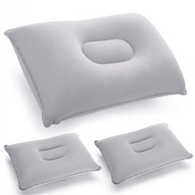 Aoreun Gonflable Oreiller de Camping, 3 x Oreillers de Camping Plage gonflables Portable Coussin d'air Oreiller d'extérieur Orei Aoreun Gonflable Oreiller de Camping