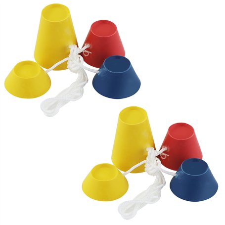 Lot de 8 Tees de Golf Jumbo en Caoutchouc Taille de Mélange