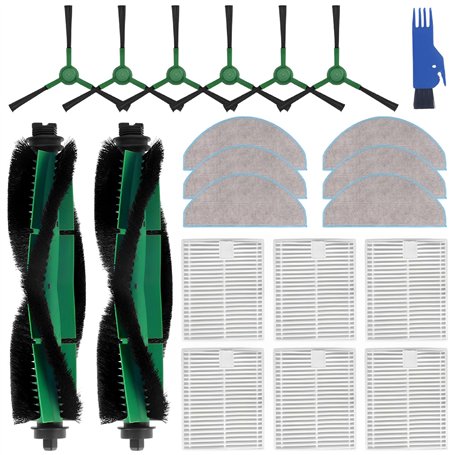 SOBEAU Accessoires pour iRobot Roomba Y0110/ Y0112/ Y0140 Aspirateur