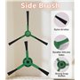 SOBEAU Accessoires pour iRobot Roomba Y0110/ Y0112/ Y0140 Aspirateur, 2 Brosse Principale, 6 Filtres HEPA, 6 Brosses Latérales,