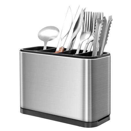 Zaxiva Range Couverts 4 Compartiments Rangement Cuisine