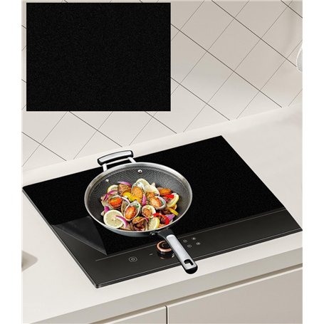Cexovo Protege Plaque Induction Silicone 52x61 CM Tapis de Protection Plaque Induction Cuisson Induction en Silicone Tapis de Cu