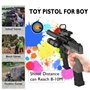 Pistolet Jouet, Pistolet Enfant en Mousse Souple avec Daccessoires, Pistolets Jouets Mousse Blaster pour Garçons, Jouets pour En