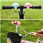 Cloche de Vélo Filles,2 PCS Sonnette Vélo Enfant Cloches de Vélo à Fleurs Sonnette de Vélo de Montagne Jolies Cloches pour Tout-