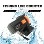 Compteur de Ligne de Pêche,Compteur de Profondeur de Ligne de Pêche de 0 À 999 Mètres pour la Pêche