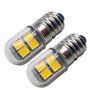 Ruiandsion Lot de 2 ampoules LED E10 4