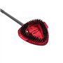 NEWHE Lot de 2 brosses à récurer pour Vileda Turbo EasyWring, tête de rechange pour carrelage de salle de bain et de cuisine