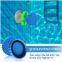 LUMOOM 2 Pièces Bouchon d'Hiver pour Piscine, Set de Fermeture Hivernale pour Piscines Intex et Bestway, Accessoires Bouchon de