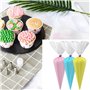 Heatigo Lot de 100 poches à douille jetables Pastry Bag pour décorer des gâteaux ou des tartes.