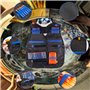 Ensemble gilet tactique pour Nerf Guns N-Strike Elite Series - Ensemble gilet tactique pour enfants, pochette à fléchettes, masq