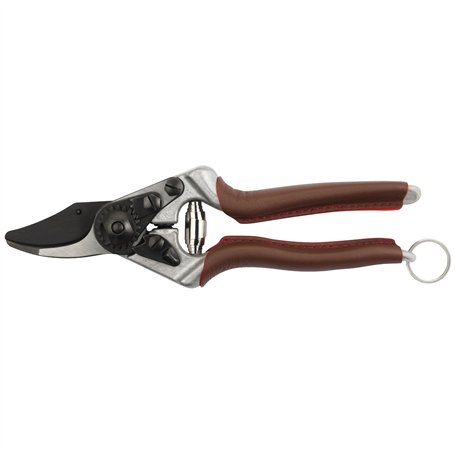 FELCO Sécateur Elite Modèle 6 au design ergonomique mains moyennes Lame en acier carbone trempé Revêtement F Tech Poignées forgé