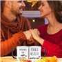 Ensemble de tasses à café 'Prenons un café ensemble pour le reste de nos vies', cadeaux de fiançailles, cadeaux de mariage pour 