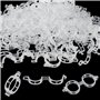 NAROSEBE 300 Pcs Clips de Support pour Plantes