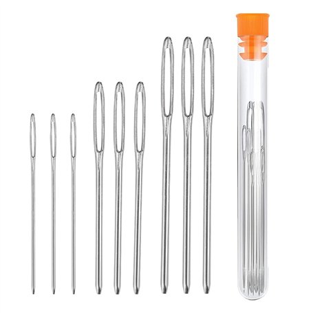 Jaimela 9 Pièces Aiguille a Laine Aiguille à Coudre