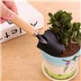 OFKPO 3 pcs Outils de Jardin, Petite Pelle Râteau et Bêche Manche en Bois pour Plantes en Pot, Outil de Sécurité des Enfants Int
