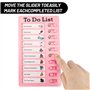 Mkitnvy 4 Pièces Tableaux de Tâches à Faire pour Enfants, Liste de Choses à Faire avec 10 Feuilles de Papier Vierge, Memo Plasti
