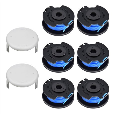 CHIHOLEN 6 Bobine Fil Coupe Bordure Compatible avec Ryobi RAC124 AC14RL3A