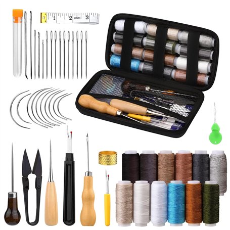 YSWOVUO Kit de Couture du Cuir