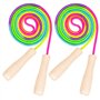 Lot de 2 cordes à sauter réglables pour enfants
