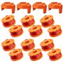 16 pcs Bobines de Fil Compatible avec Worx Coupe Bordures