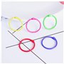 Wenrescry Lot de 100 Anneau reliure, anneaux de classeur en métal de 30 mm - Multicolore - Pour scrapbooking, album photo, album