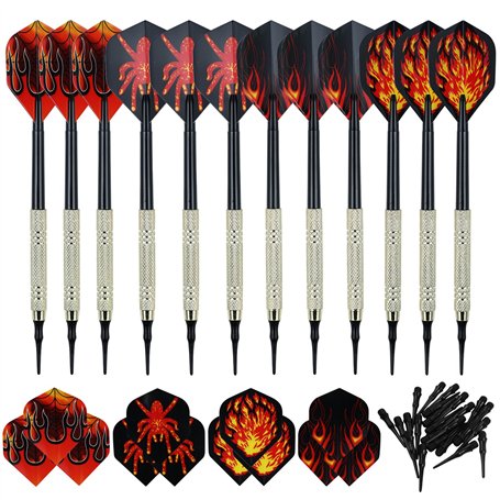 Strehknewen Lot de 12 fléchettes