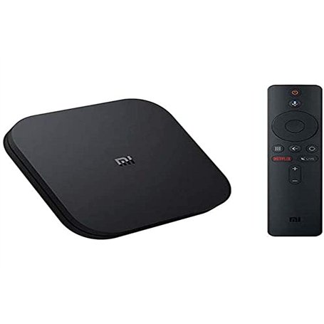 Xiaomi Mi Box S (Version UE) Lecteur multimédia 4K Ultra HD avec télécommande Google Assistant