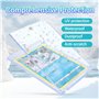 25 Pièces Protege Cartes à Collectionner, 35PT Magnetic Trading Card Holder, Protection Uv Support Carte Transparent Magnétique,